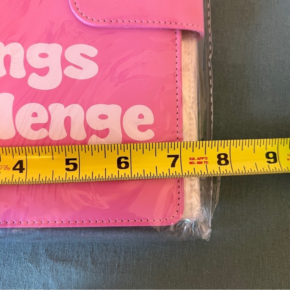 Saving Challenge 100 Envelope Binder Money Budget Book Pink - Picture 3 of 6